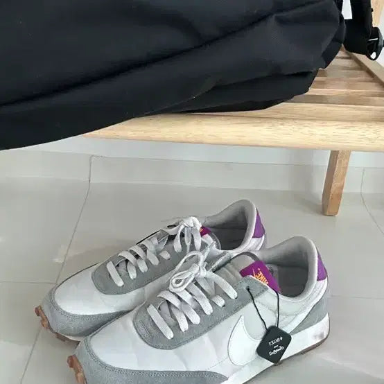[BUNJANG] Nike Daybreak Sneakers (White/Purple) - 275 / 나이키 데이브레이크(회/보) 275 팝니다