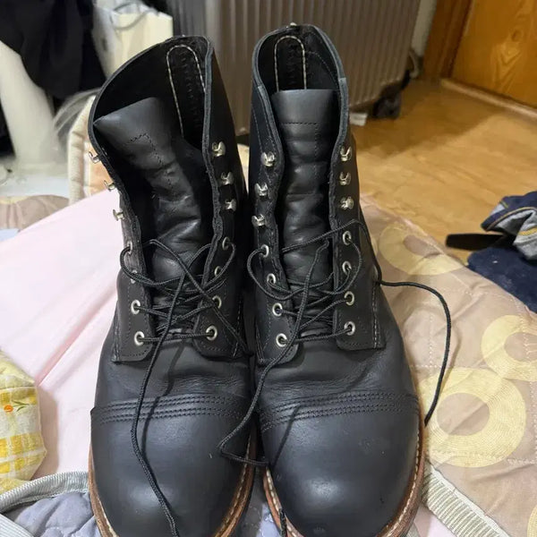 [BUNJANG] Red Wing Iron Ranger 8084 Boots / 급처) 레드윙 아이언레인저 8084 11d 블랙하니스