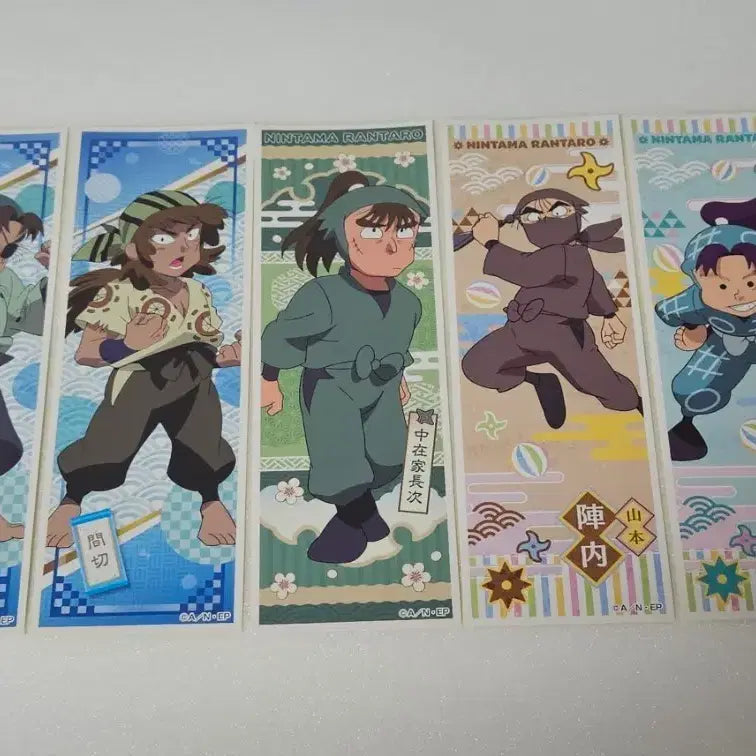 [BUNJANG] Nintama Rantaro Long Sticker / 닌타마 닌자보이 란타로 롱스티커 장당500