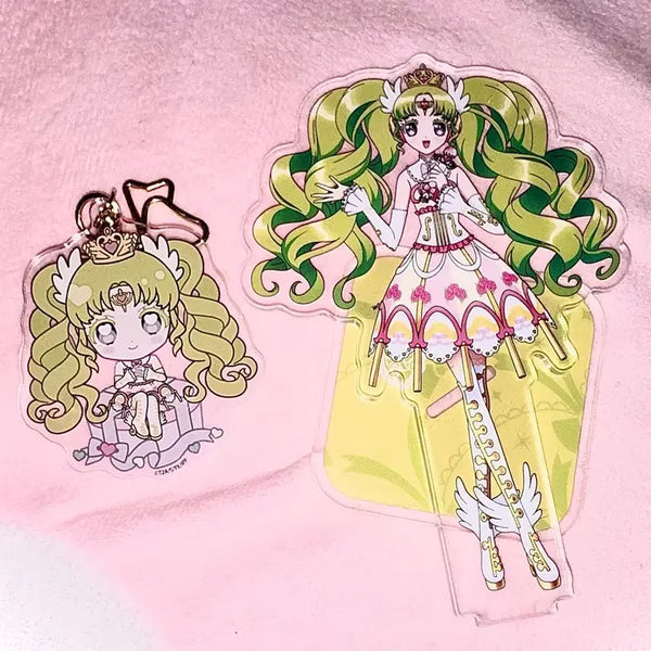 [BUNJANG] Paru-ru V-Square Acrylic Character Pin Keychain Bundle / 파루루 브이스퀘어 아크릴 캬라핀 키링 일괄 판매해요!