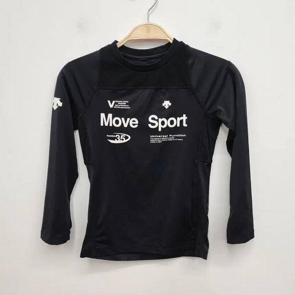 [BUNJANG] Descente Kids Rash Guard Black Size 130 (8-9 Years) / 데상트 키즈 래쉬가드 8세