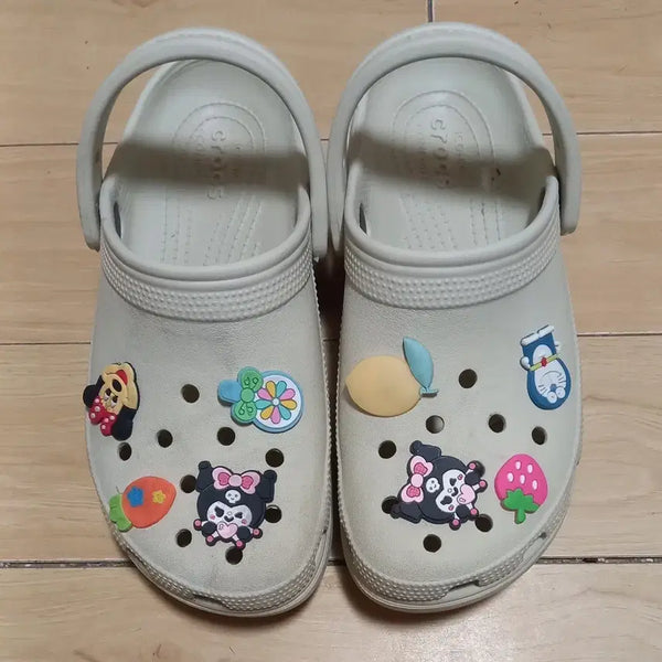 [BUNJANG] Crocs Platform Sandals Size W5 (220mm) 5cm Heel / 크록스 키높이 샌들 W5 220사이즈 굽5