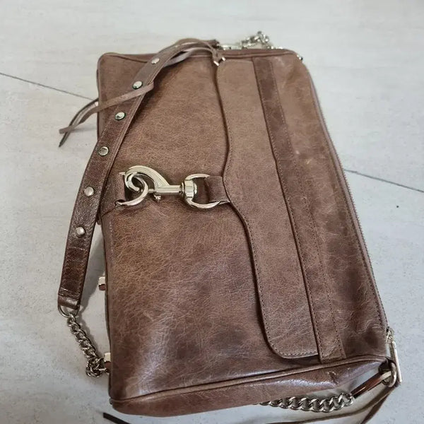 [BUNJANG] Rebecca Minkoff Love Bag Brown / 레베카밍코프 러브백 브라운