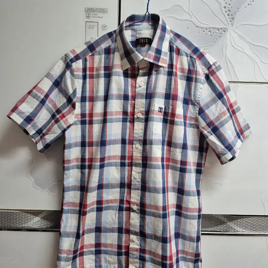 [BUNJANG] Daks Check Pattern Long Sleeve Shirt (95) / 닥스 남방셔츠 95ㅎ
