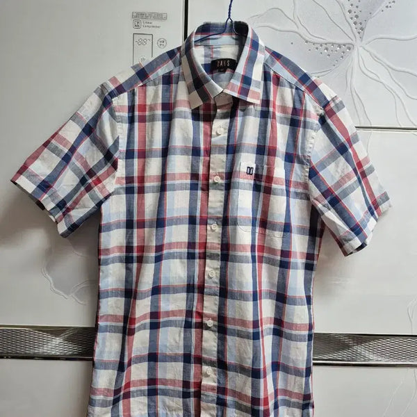 [BUNJANG] Daks Check Pattern Long Sleeve Shirt (95) / 닥스 남방셔츠 95ㅎ