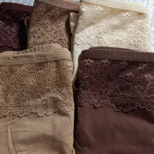 [BUNJANG] Women's Panties Set (5 Pieces) / 여성팬티5장