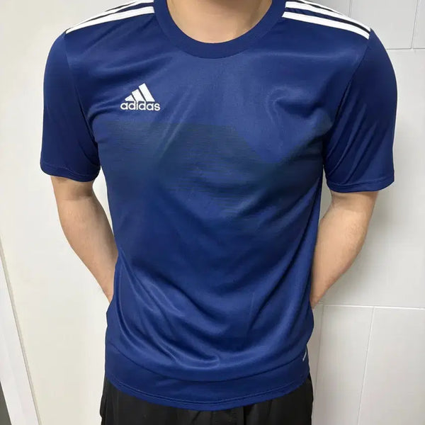 [BUNJANG] Adidas Navy Functional T-Shirt / 아디다스 남색 기능성 M / 세탁완료