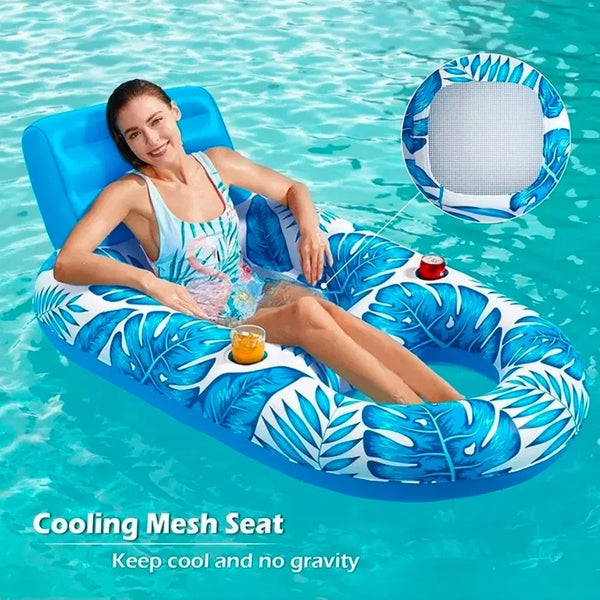 [BUNJANG] Waterbed Hammock Tube Floating Lounge Chair / 워터베드 해먹튜브 물에 뜨는 라운지