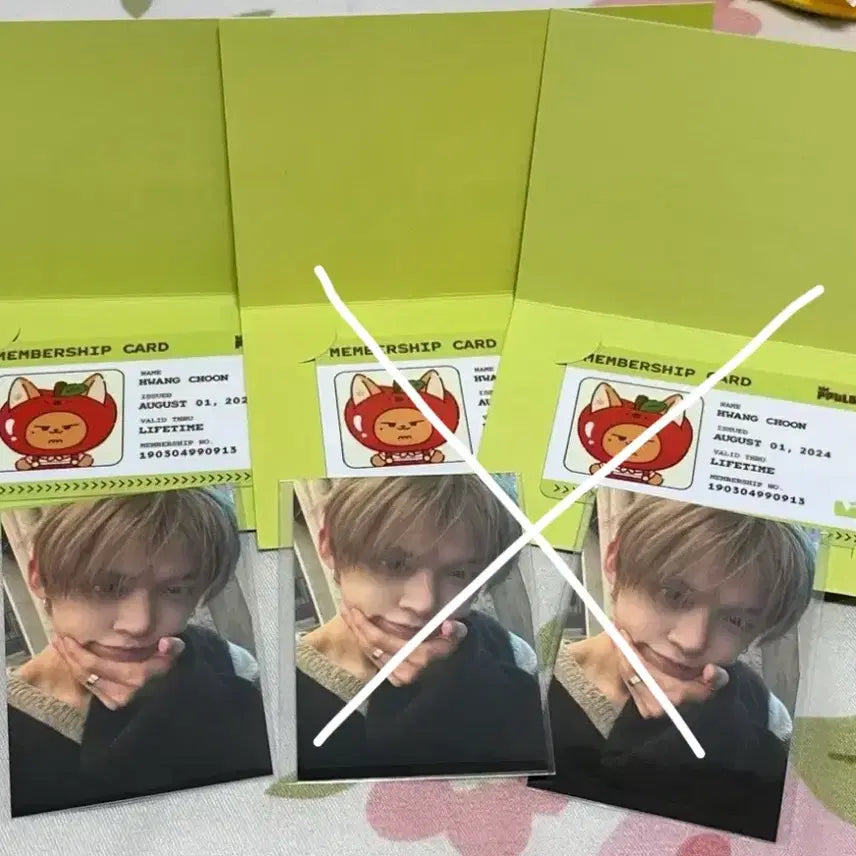 [BUNJANG] TXT Yeonjun Lucky Draw Photocard Set (Unsealed) / (1세트남음)애뿔바투 미개봉 연준 특전 세트