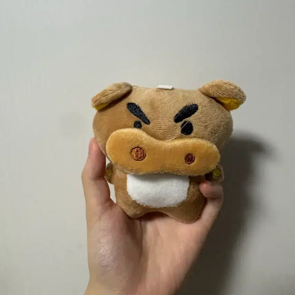 [BUNJANG] Crayon Shin-chan Buriburi Man x Rilakkuma Corilakkuma Collaboration Doll Keychain / 짱구 부리부리맨 리라쿠마 코리락 콜라보 인형 키링 부리부리대마왕