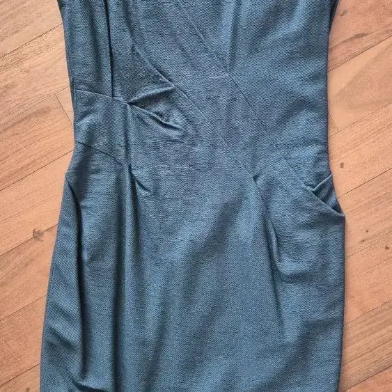 [BUNJANG] MICHAA Shirring Midi Dress (Teal) / 미샤 셔링원피스 (청록)