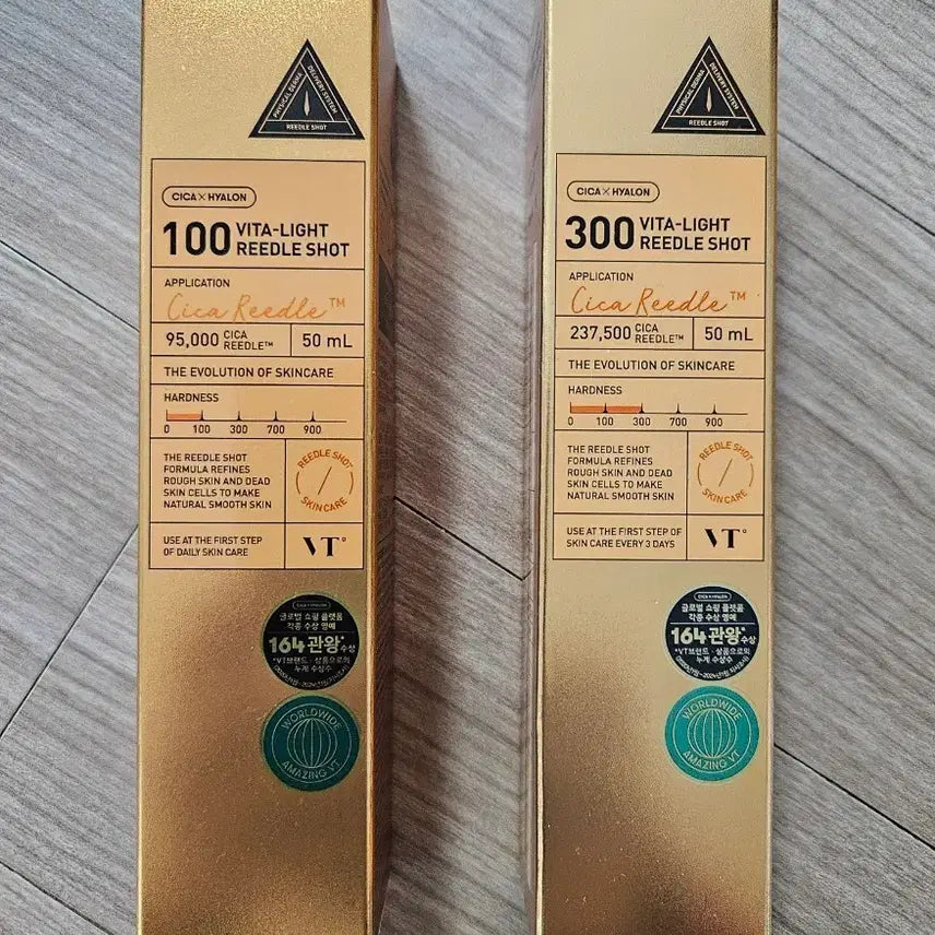 [BUNJANG] VT Vita Light Riddle Shot 100 & 300 (50ml) / [새상품] VT 비타 라이트 리들샷 100 & 300(50ml)