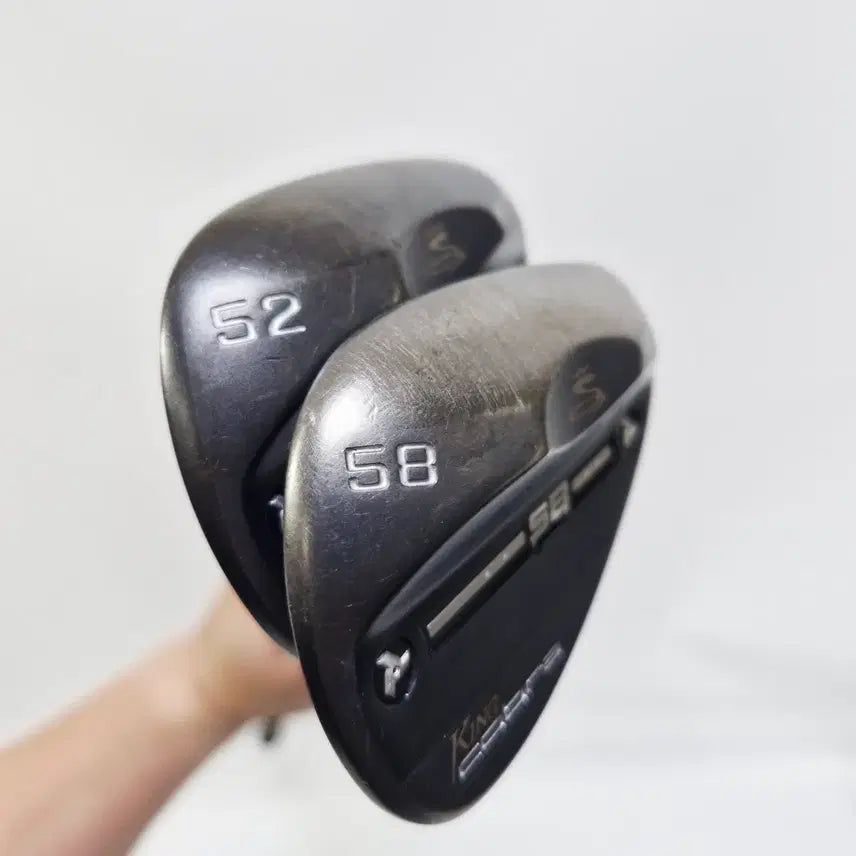 [BUNJANG] Cobra KING Snakebite SB Black Wedge Set (52° & 58°) / 킹 코브라 SB 52도 58도 블랙웨지 세트