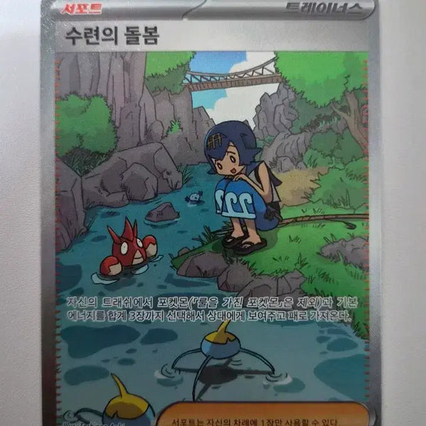 [BUNJANG] Pokémon Card Aris's Care SAR / 포켓몬카드 수련의 돌봄 SAR