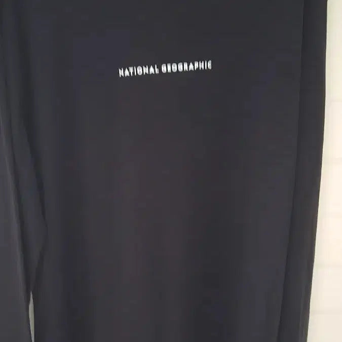 [BUNJANG] National Geographic Black Long Sleeve T-Shirt / 내셔널지오그래픽