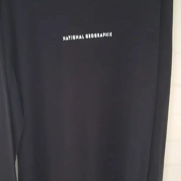 [BUNJANG] National Geographic Black Long Sleeve T-Shirt / 내셔널지오그래픽