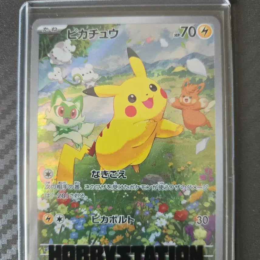 [BUNJANG] Pokemon TCG Pikachu P Scarlet & Violet Japanese Promo Card / 포켓몬 TCG 피카츄 P 스칼렛&바이올렛 프로모 카드 (일어판)