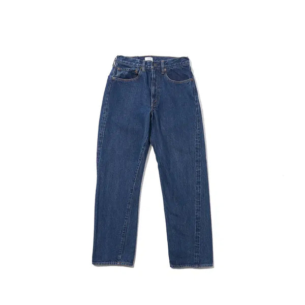[BUNJANG] CIOTA New Tapered Dark Blue Damaged Denim 32 Size / 시오타 뉴테이퍼드 다크블루 데미지 32사이즈