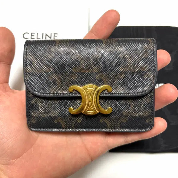 [BUNJANG] Celine Triomphe Card Holder / 셀린느 트리옹프 카드지갑