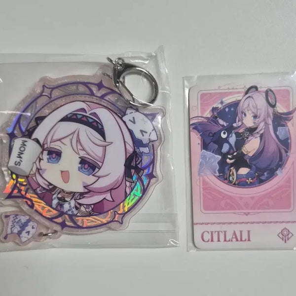 [BUNJANG] Genshin Impact Mom's Touch Citlalli Acrylic Keychain + Photocard / 원신 맘스터치 시틀라리 아크릴 키링 +포카