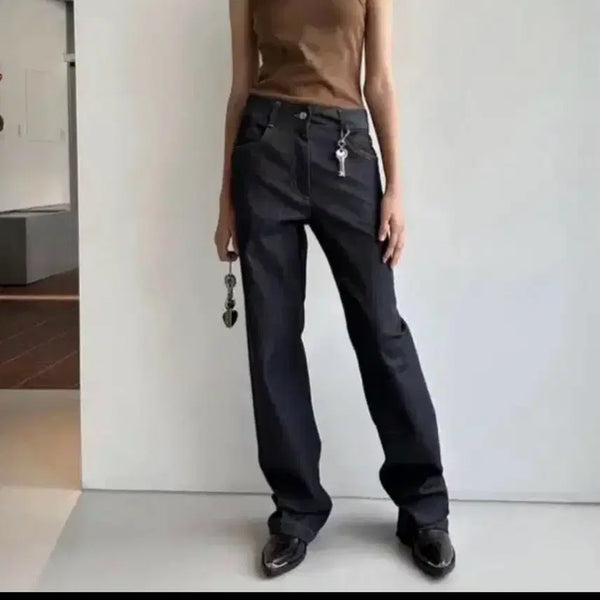 [BUNJANG] Low Classic Straight Fit Denim Jeans / 로우클래식 스트레이트 핏 데님 S