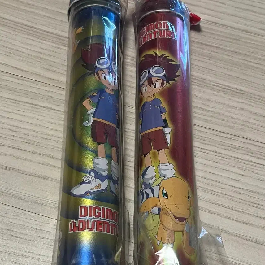 [BUNJANG] Digimon Adventure Tin Case Set (2 Pieces) / 디지몬 어드벤처 틴케이스 2개 세트