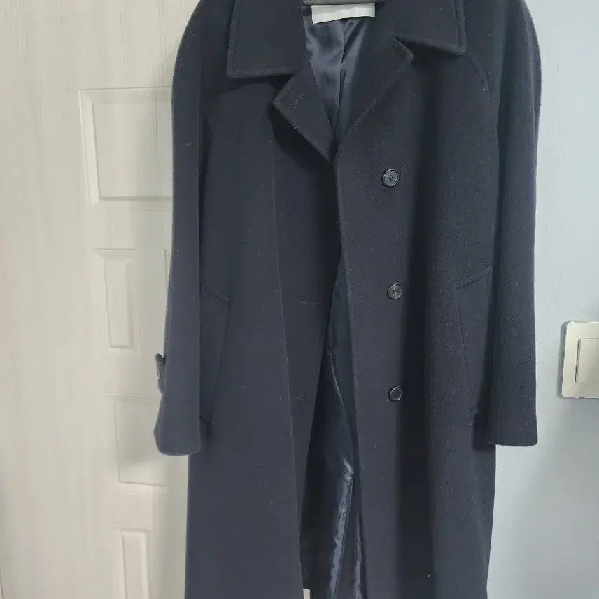 [BUNJANG] Dunst Black Wool Duffle Coat / 던스트 더플 블랙 울코트