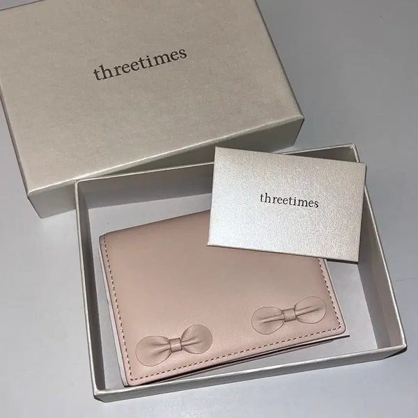 [BUNJANG] Threetimes Marshmallow Card Holder Wallet / 새상품) 쓰리타임즈 쓰탐 tht 마시멜로우 카드 홀더 지갑 월렛