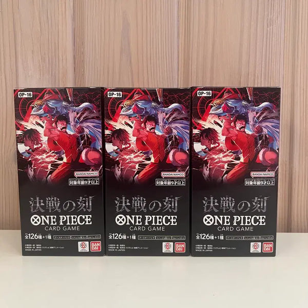 [BUNJANG] One Piece Card Game OP-16 'Decisive Battle Time' Japanese Version Box / 일판 원피스 카드 박스 결전의 시간 OP-16