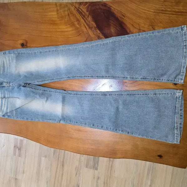 [BUNJANG] Light Wash Bootcut Denim Jeans / 연청 부츠컷 데님 바지