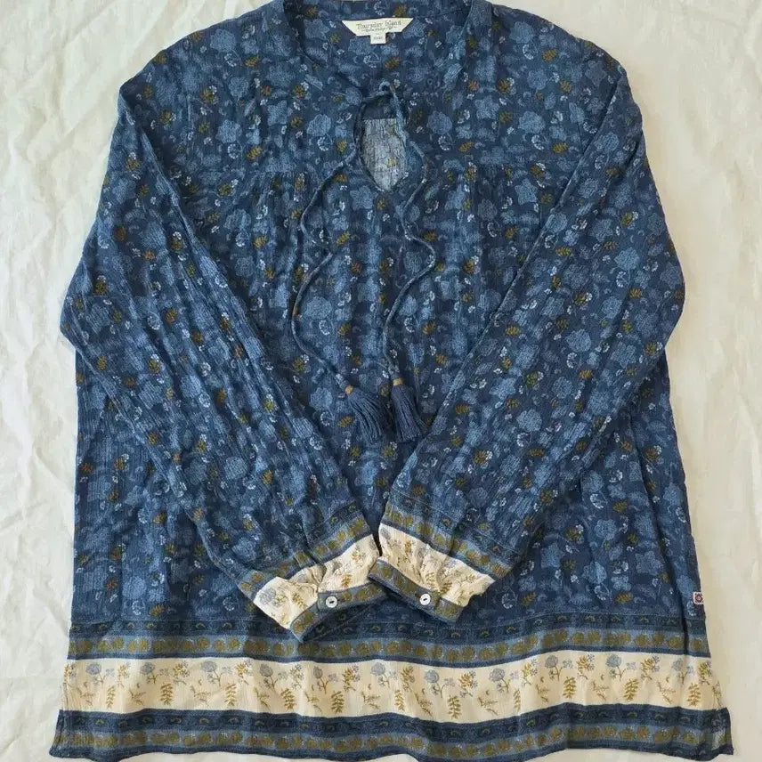 [BUNJANG] Thursday Island Bohemian Babydoll Blouse / 써스데이 아일랜드 모리걸 보헤미안 베이비돌 블라우스