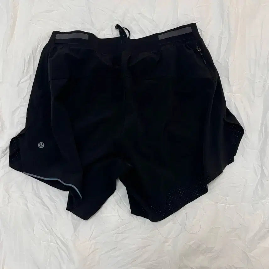[BUNJANG] Lululemon Fast & Free Lined 6-Inch Black Shorts Size M / 룰루레몬 페스트 앤 프리 라인드 6인치 블랙 쇼츠 M