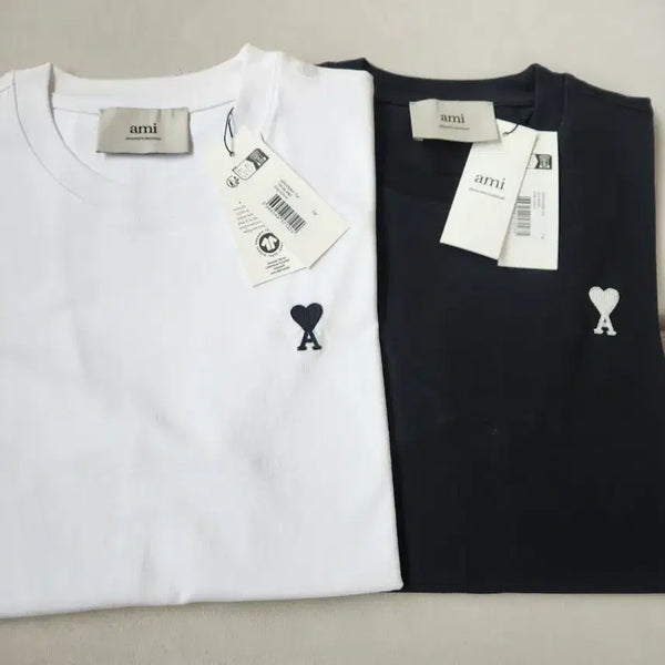 [BUNJANG] AMI Alexandre Mattiussi Black Wappen T-Shirt / 아미 반팔티