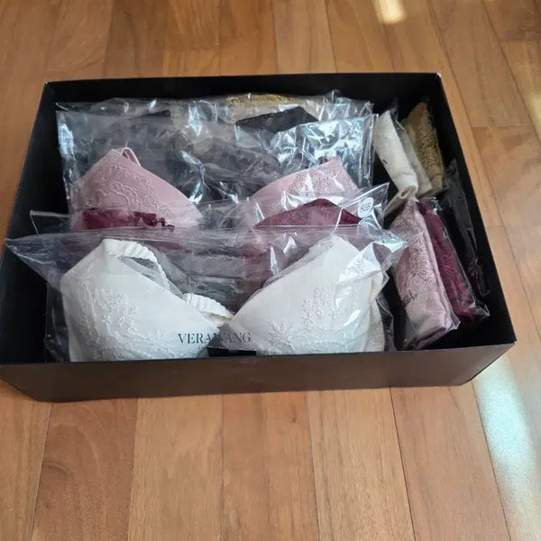 [BUNJANG] Vera Wang Bra and Panty Set / 베라왕 팬티 브라80B 75B 5세트