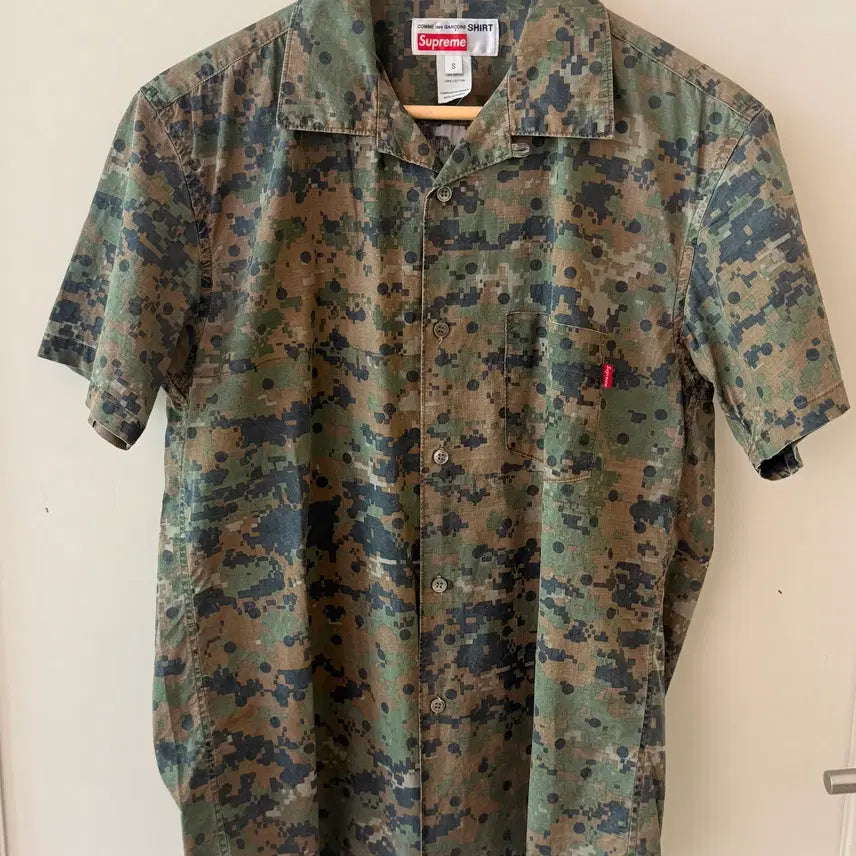 [BUNJANG] Supreme x Comme des Garcons Camo Shirt / 슈프림(Supreme)X꼼데(Comme des Garcons)  카모셔츠