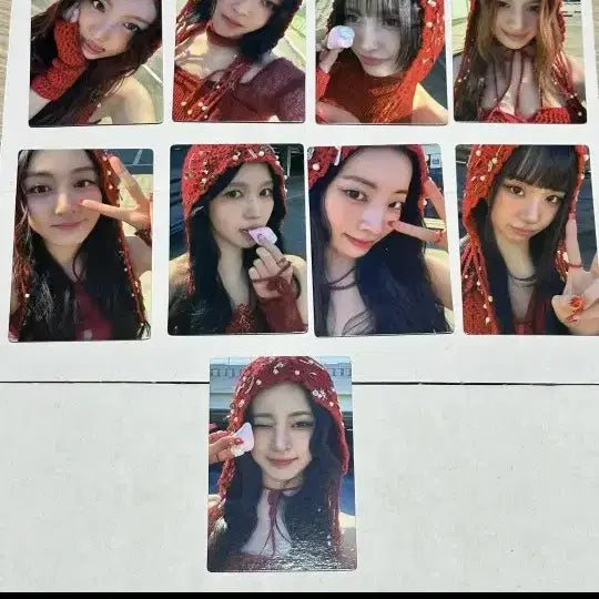 [BUNJANG] TWICE This is for you Concert Photocard Set (Red & Blue) / 트와이스 TWICE This is for you 콘서트  포카 레드핏
