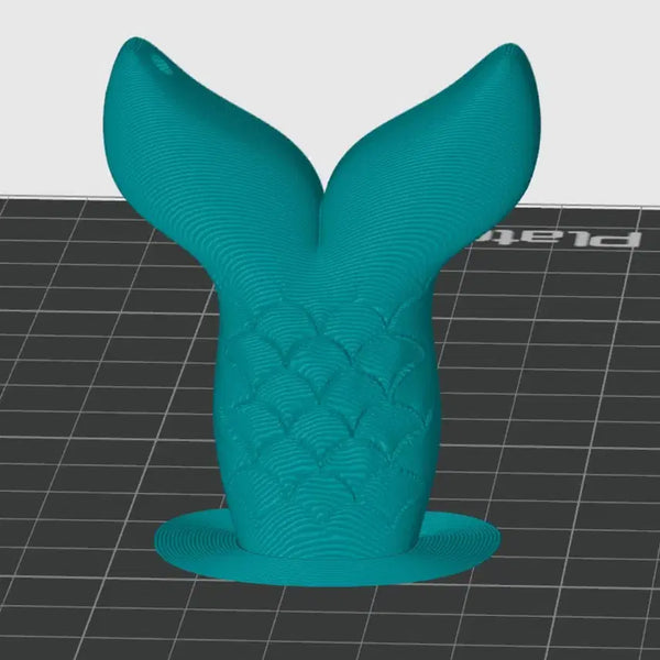 [BUNJANG] Mermaid Tail Keychain Can Opener / 인어꼬리 네일보호 캔따개 키링