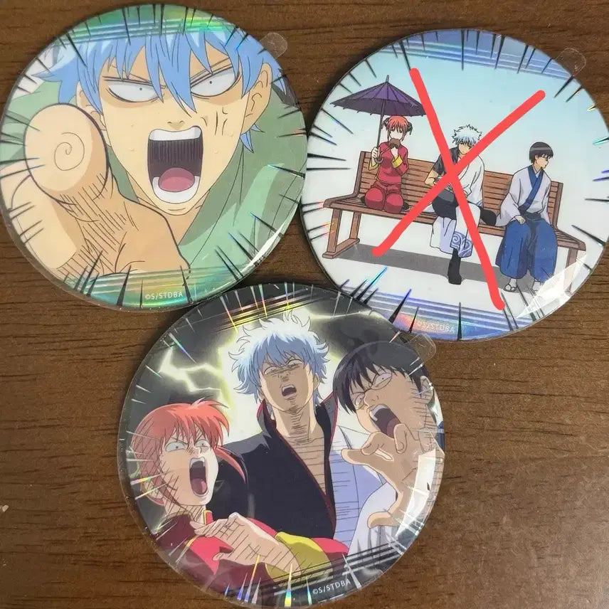 [BUNJANG] Gintama Gintoki Yorozuya Badge / [양도] 은혼 긴토키 해결사 뱃지