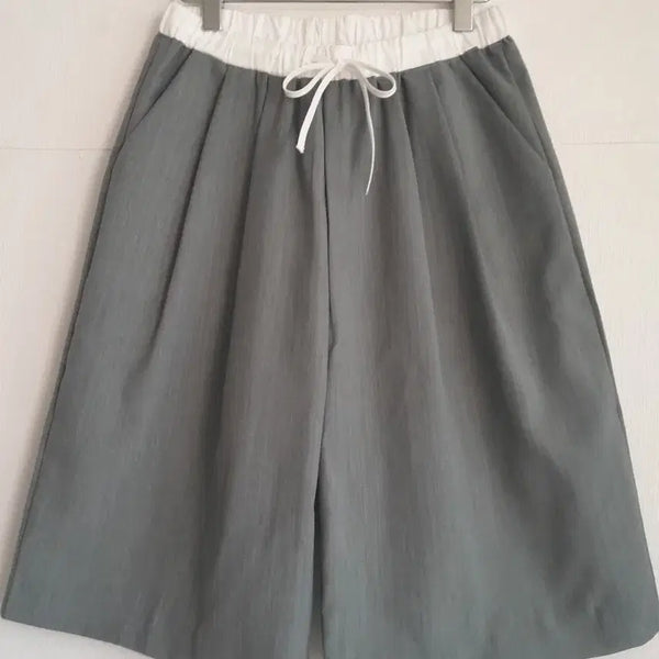 [BUNJANG] Khaki Wide Banding Pants / 연카키와이드밴딩팬츠
