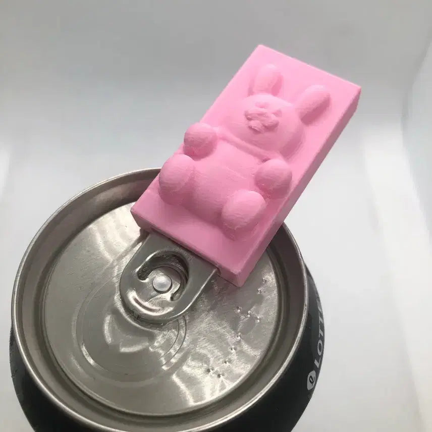 [BUNJANG] Jelly Bunny Nail Protector Can Opener Keychain / 젤리버니 네일보호 캔따개 키링