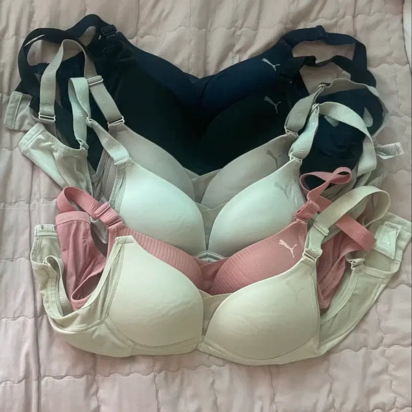 [BUNJANG] Puma Bra + Panty Set (6 pcs) / 무료배송 푸마 puma 싸게 처분 브라 + 팬티 세트 6종