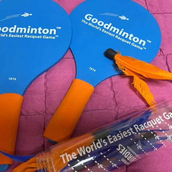 [BUNJANG] Goodminton Racquet Set - Blue, Orange / 굿민턴 라켓 세트 블루 오렌지