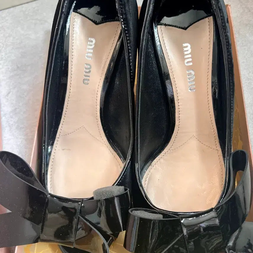 [BUNJANG] Miu Miu Black Ribbon Pumps 36 1/2 / 미우미우 블랙 리본 펌프스 36 1/2