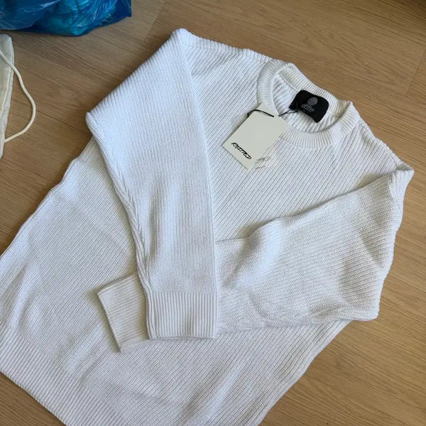 [BUNJANG] NITED Knit White L / 새제품 니티드 니트 화이크 L