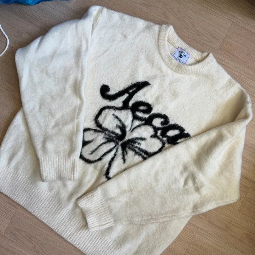 [BUNJANG] Eika Knit Sweater (Ivory) / 에이카 니트 m사이즈
