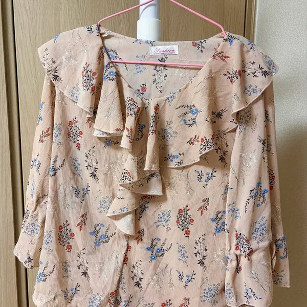 [BUNJANG] Blouse Bundle Set / 블라우스 4장 일괄 판매 (뒷장도 사진 있어요)