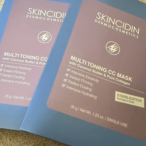 [BUNJANG] Skin Cidin Multi Toning CC Mask Collagen Mask Pack / 스킨시딘 멀티 토닝 CC 마스크 콜라겐마스크팩