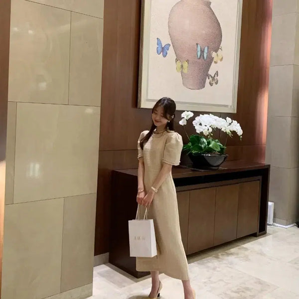 [BUNJANG] BYSINY Passops Dress Beige / 바이씨니 프리패스ops
