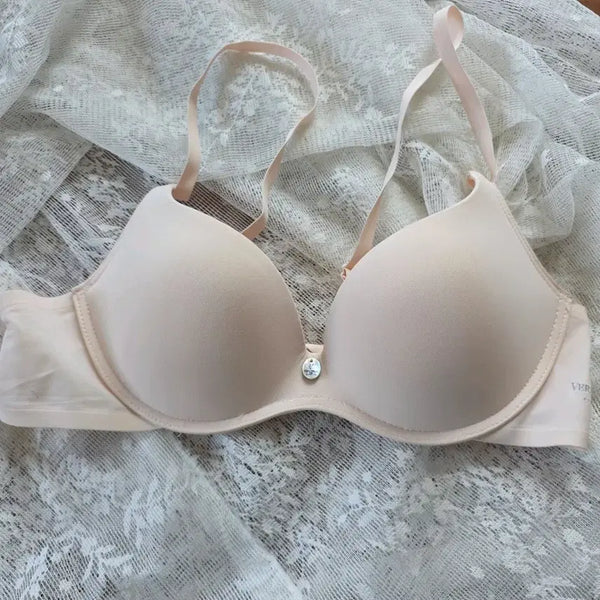 [BUNJANG] Vera Wang Seamless Bra Beige 80A / 베라왕 심리스 브라 베이지 80A