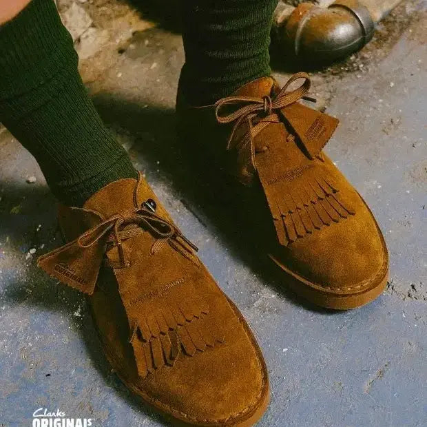 [BUNJANG] Clarks x Engineered Garments Desert Khan Brown UK 8.5 / 클락스 X 엔지니어드가먼츠 데저트 칸 브라운 (UK8 1/2)